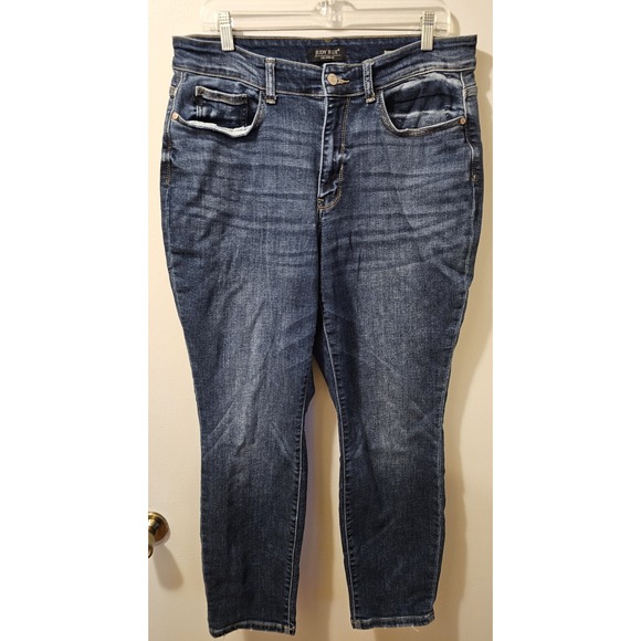 Judy Blue Denim - Judy Blue Boyfriend Fit Jeans Blue Women's Size 16W